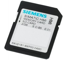 Карта памяти SIMATIC HMI SD 2Гб для панелей SIMATIC HMI серии COMFORT Siemens 6AV21818XP000AX0