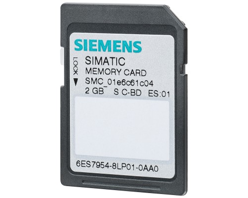 Карта памяти SIMATIC S7 для S7-1X00 CPU 3.3В 256Мбайт Siemens 6ES79548LL030AA0