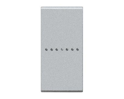 Клавиша акс. выкл. 1мод. LivingLight алюм. Leg BTC NT4916