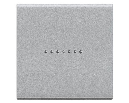 Клавиша акс. выкл. 2мод. LivingLight алюм. Leg BTC NT4916M2