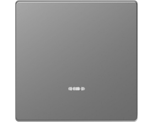 Клавиша для 1-кл. выкл. Merten D-Life линза для LED мод. SD нерж. сталь SchE MTN3320-6036
