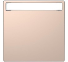 Клавиша для 1-кл. выкл. Merten D-Life с полем для надписи SD шампань SchE MTN3360-6051