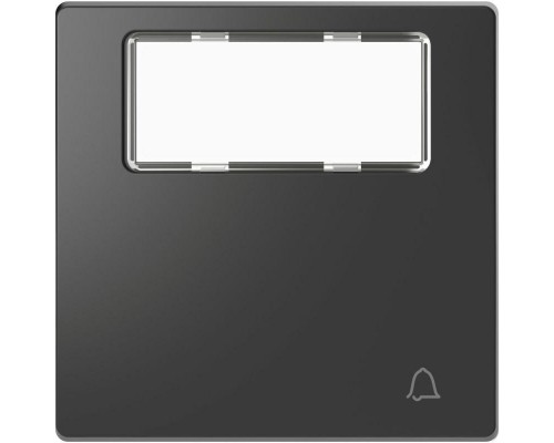 Клавиша для 1-кл. звонка Merten D-Life с полем для надписи SD антрацит SchE MTN3365-6034