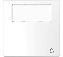 Клавиша для 1-кл. звонка Merten D-Life с полем для надписи SD бел. лотос SchE MTN3365-6035