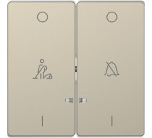 Клавиша для 2-кл. выкл. Merten D-Life линза LED символ звонок/горничная SD сахара SchE MTN3429-6033