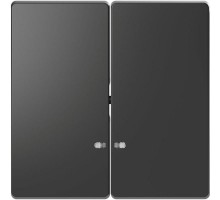 Клавиша для 2-кл. выкл. Merten D-Life линза для LED мод. SD антрацит SchE MTN3420-6034