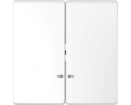 Клавиша для 2-кл. выкл. Merten D-Life линза для LED мод. SD бел. лотос SchE MTN3420-6035