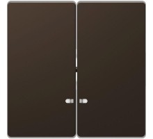 Клавиша для 2-кл. выкл. Merten D-Life линза для LED мод. SD мокко SchE MTN3420-6052