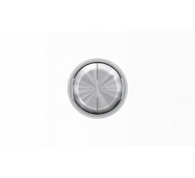 Клавиша для 2-кл. выкл./перекл./кнопок SKY Moon кольцо хром ABB 2CLA861100A1401