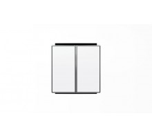 Клавиша для 2-кл. выкл./перекл./кнопок SKY альп. бел. ABB 2CLA851100A1101
