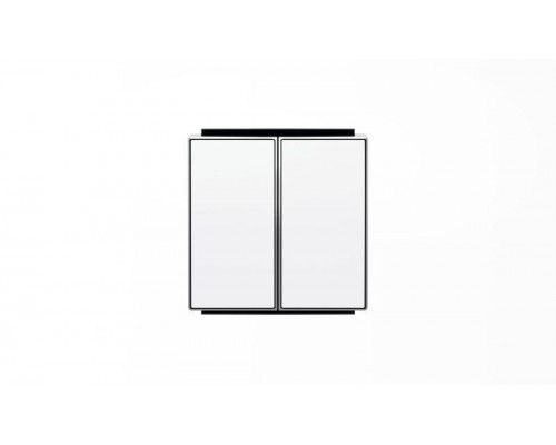Клавиша для 2-кл. выкл./перекл./кнопок SKY альп. бел. ABB 2CLA851100A1101