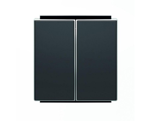 Клавиша для 2-кл. выкл./перекл./кнопок SKY черн. бархат ABB 2CLA851100A1501