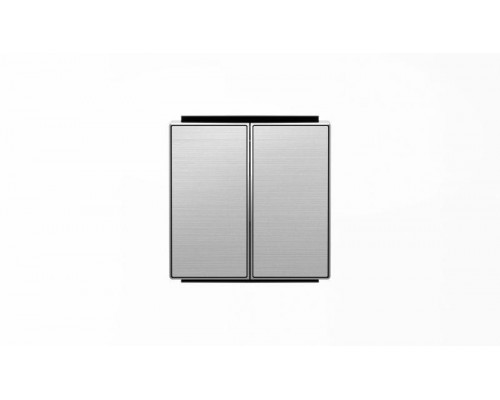Клавиша для 2-кл. выкл./перекл./кнопок SKY нерж. сталь ABB 2CLA851100A1401