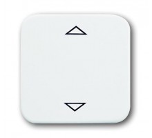 Клавиша для механизма электрон. выкл. Busch-Jalousiecontrol 6411 U-101 6411 U/S-101 6418 U реле 6402 U Reflex SI альп. бел. ABB 2CKA006430A0399