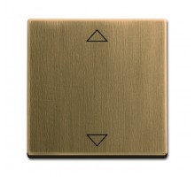 Клавиша для механизма электрон. выкл. Busch-Jalousiecontrol 6411 U-101 6411 U/S-101 6418 U реле 6402 U Династия Латунь античная ABB 2CKA006430A0407