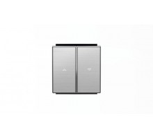Клавиша для механизма выкл. жалюзи 8144 и 8144.1 SKY нерж. сталь ABB 2CLA854400A1401