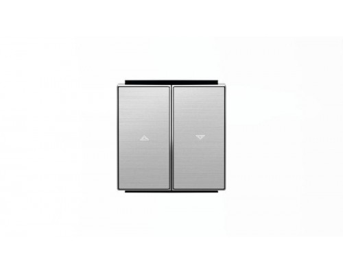 Клавиша для механизма выкл. жалюзи 8144 и 8144.1 SKY нерж. сталь ABB 2CLA854400A1401