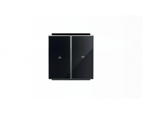 Клавиша для механизма выкл. жалюзи 8144 и 8144.1 SKY стекло черн. ABB 2CLA854400A2501