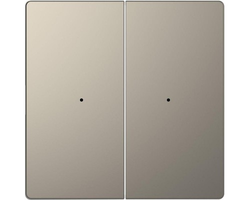 Клавиша двойная Merten D-Life PlusLink без символов SD никель SchE MTN5220-6050