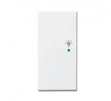 Клавиша двойная SRL-2-L-84 левая free@home освещение future бел. ABB 2CKA006220A0157