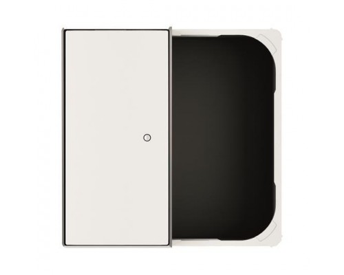 Клавиша двойная SR-2-85BL free@home SKY бел. ABB 2CLA852640A1101
