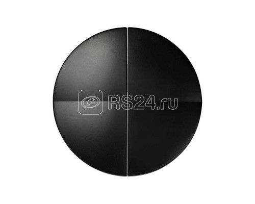 Клавиша двойная Simon88 графит 88026-38