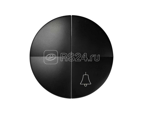 Клавиша двойная для 75301-39 Simon88 графит 88027-38