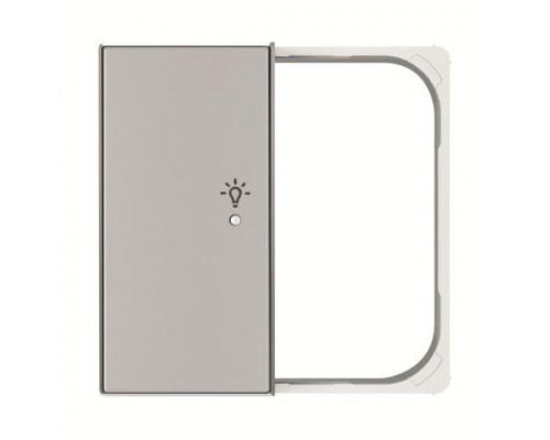 Клавиша двойная левая SRL-2-L-85PL free@home SKY освещение серебр. ABB 2CLA852642A1301