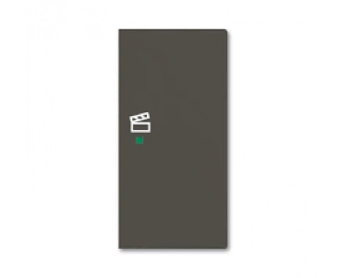 Клавиша двойная правая SRS-2-R-95 free@home сцена Basic 55 chateau-черн. ABB 2CKA006220A0698
