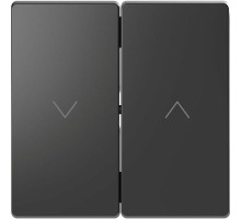 Клавиша-кнопка Merten D-Life для жалюзи SD антрацит SchE MTN3855-6034