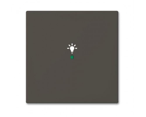 Клавиша одинарная SRL-1-95 free@home освещение Basic 55 chateau-черн. ABB 2CKA006220A0687