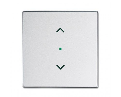 Клавиша одинарная жалюзи сер.алюм. ABB 2CKA006220A0144