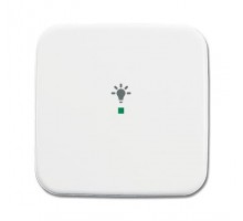 Клавиша одинарная освещение альп. ABB 2CKA006220A0185