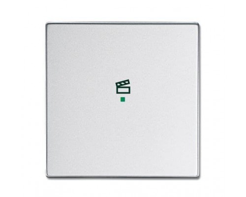 Клавиша одинарная сцена сер.алюм. ABB 2CKA006220A0147