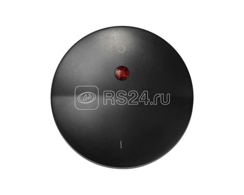 Клавиша с индикатором для 75134-39 Simon88 графит 88032-38