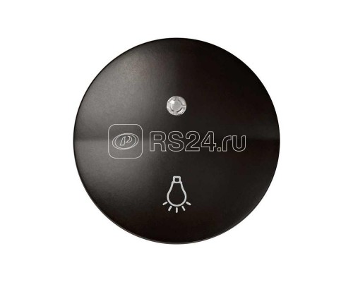 Клавиша с индикатором и пиктограммой свет для 75160-39 Simon88 корич. 88016-32