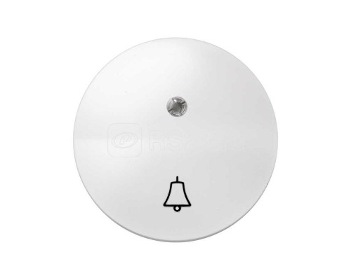 Клавиша с индикатором и пиктограммой звонок для 75160-39 Simon88 бел. 88015-30