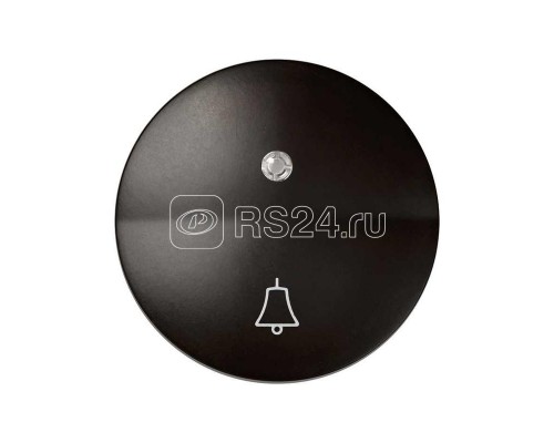 Клавиша с индикатором и пиктограммой звонок для 75160-39 Simon88 корич. 88015-32