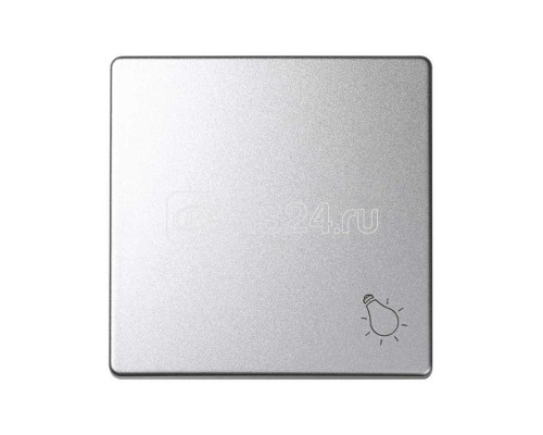 Клавиша с пиктограммой лампа для 75150; 75152-39 Simon82 Detail алюм. 82018-93