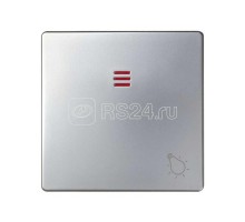 Клавиша с пиктограммой лампа для 75160-39 Simon82/82Nature алюм. 82016-33