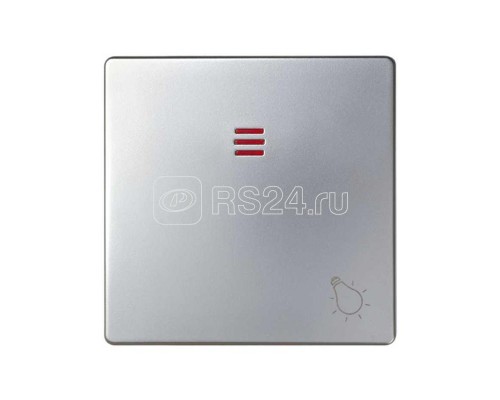 Клавиша с пиктограммой лампа для 75160-39 Simon82/82Nature алюм. 82016-33