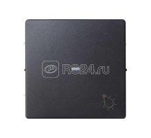 Клавиша с пиктограммой свет графит Simon82 Detail 8200016-038