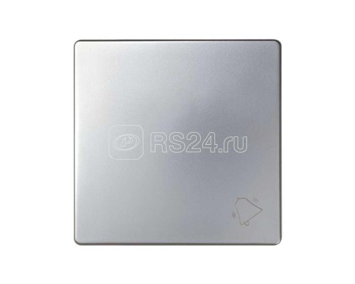 Клавиша с пиктограммой звонок для 75150-; 75152-39 Simon82/82Nature алюм. 82017-33