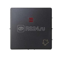 Клавиша с пиктограммой звонок для 75160-39 Simon82/82Nature графит 82015-38