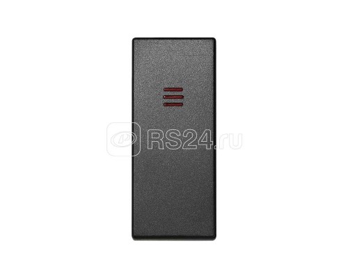 Клавиша узкая с индикатором для 75201; 75253; 75150-69 Simon82 Centralizations графит 82011-68