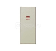 Клавиша узкая с индикатором для 75201; 75253; 75150-69 Simon82 Centralizations сл. кость 82011-61