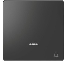 Клавиша звонка Merten D-Life линза для LED мод. сим. SD антрацит SchE MTN3325-6034