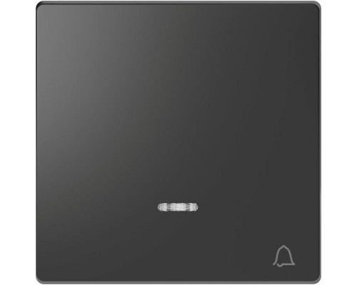 Клавиша звонка Merten D-Life линза для LED мод. сим. SD антрацит SchE MTN3325-6034