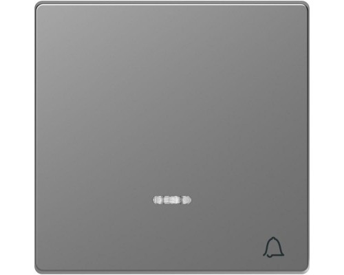 Клавиша звонка Merten D-Life линза для LED мод. сим. SD нерж. сталь SchE MTN3325-6036
