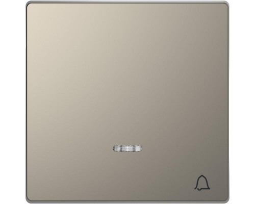 Клавиша звонка Merten D-Life линза для LED мод. сим. SD никель SchE MTN3325-6050